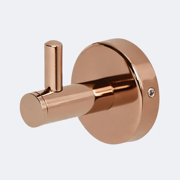 Rose-Gold Wall-Mounted Hook